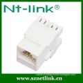 2014 Netlink New arrived ABS White Krone Cat.5e RJ45 Keystone Jack